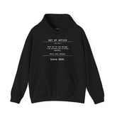 Out of Office Mentally Since 2019 Hoodie featuring humorous out of office auto-reply design.
