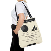 Funny Work Tote Bag | KPI Kept Pretending Indefinitely