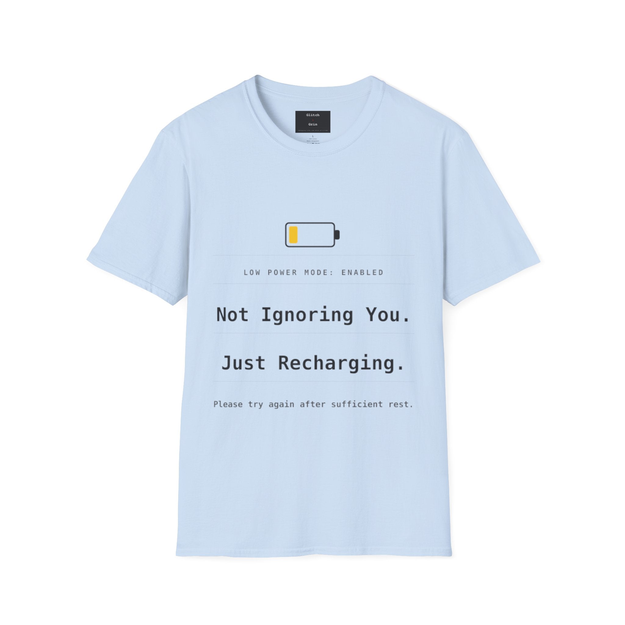 Not Ignoring You Just Recharging Funny T-Shirt