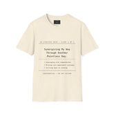 Synergizing My Way Through Another Pointless Day Funny Tee