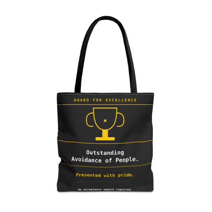 Funny Introvert Tote Bag