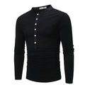 Young Men's Layered Long Sleeve Casual T-Shirt