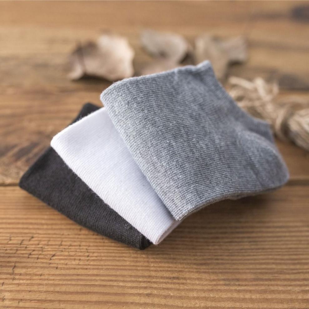Korean Style Men'S Socks | Soft Breathable Casual Socks