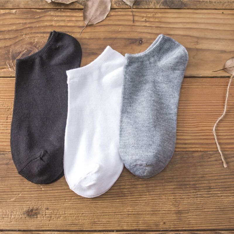 Korean Style Men'S Socks | Soft Breathable Casual Socks