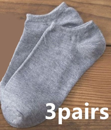 Korean Style Men'S Socks | Soft Breathable Casual Socks