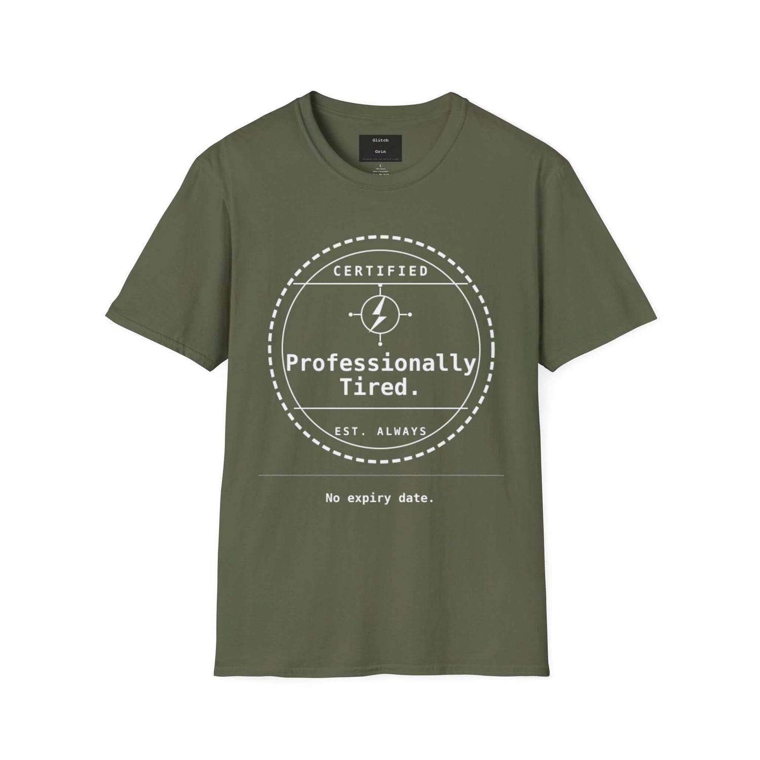Funny Tired T-Shirt | Certified Professionally Tired