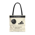 Funny Work Tote Bag | KPI Kept Pretending Indefinitely