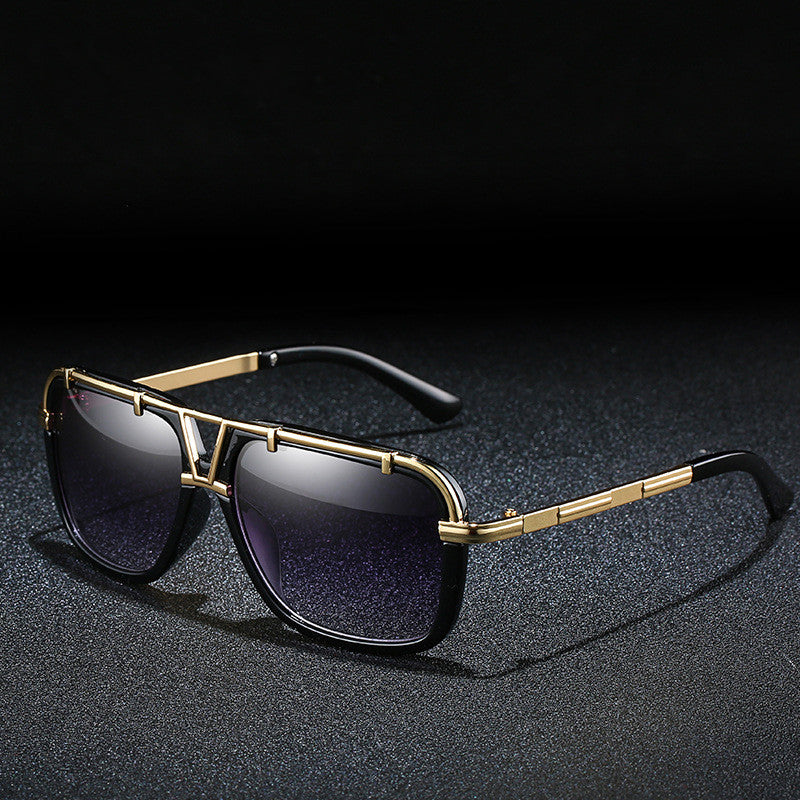 Men's And Women's PC Sunglasses Classic Large Frame Glasses