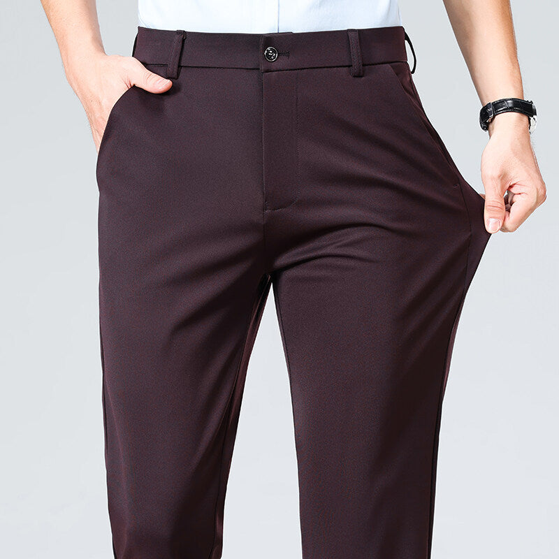 men's casual business trousers