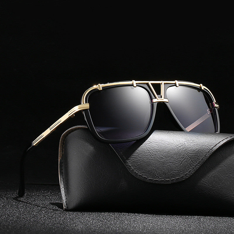 Men's And Women's PC Sunglasses Classic Large Frame Glasses