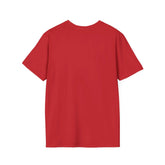Funny Introvert T-Shirt featuring a warning label design that reads &