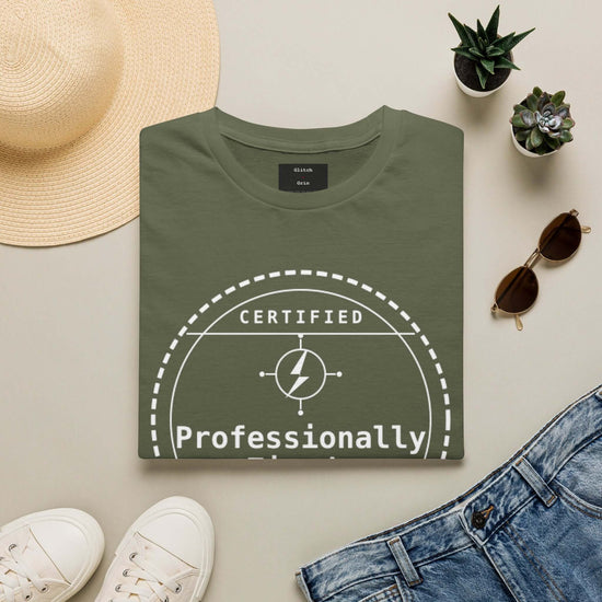 Funny Tired T-Shirt | Certified Professionally Tired