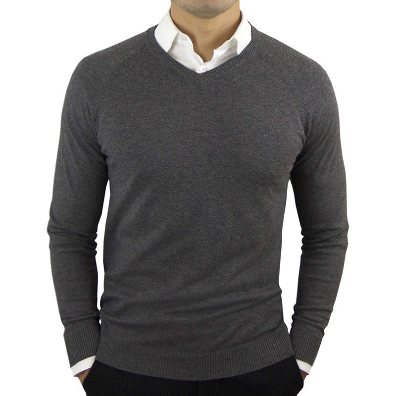 Men's Sweaters | Long Sleeve High Neck Casual Shirts