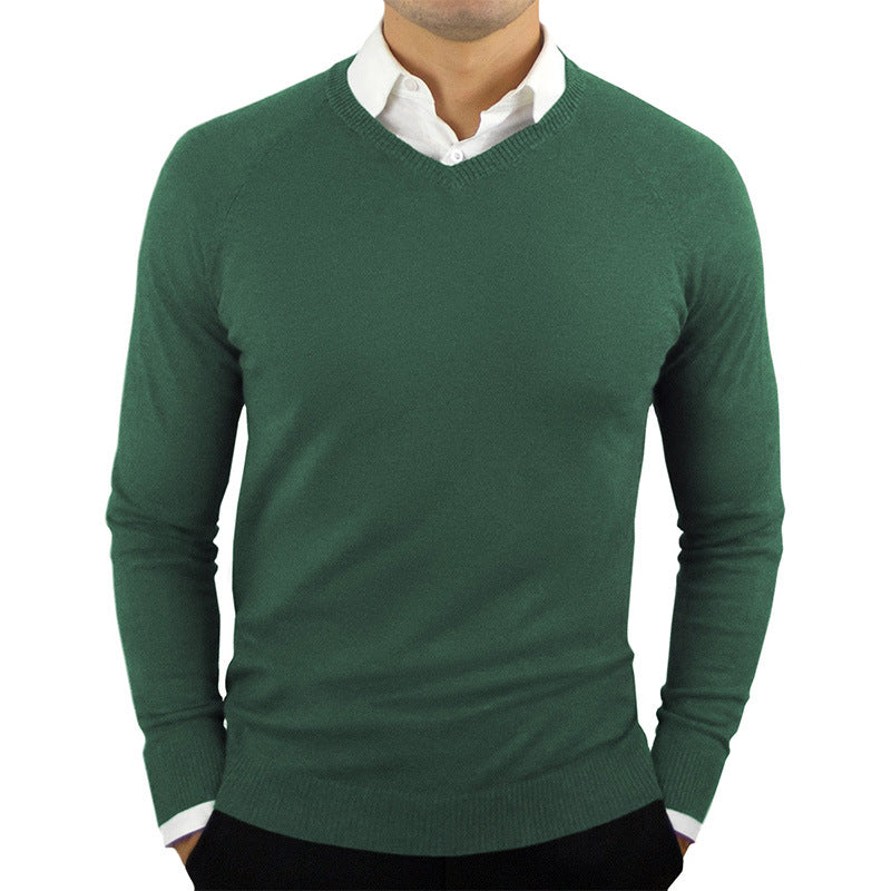Men's Sweaters | Long Sleeve High Neck Casual Shirts