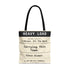 Funny Work Tote Bag | Carrying This Team Humor