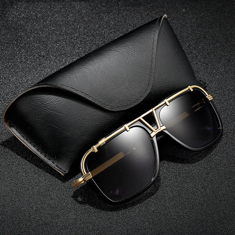 Men's And Women's PC Sunglasses Classic Large Frame Glasses