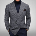 Men's Plaid Blazer | Slim Fit Business Casual Jacket